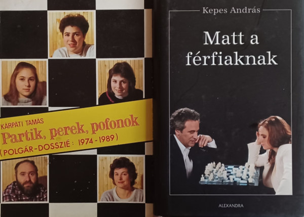 Krpti Tams Kepes Andrs - Partik, perek, pofonok (Polgr-dosszi: 1974-1989)  + Matt a frfiaknak  (2 m)