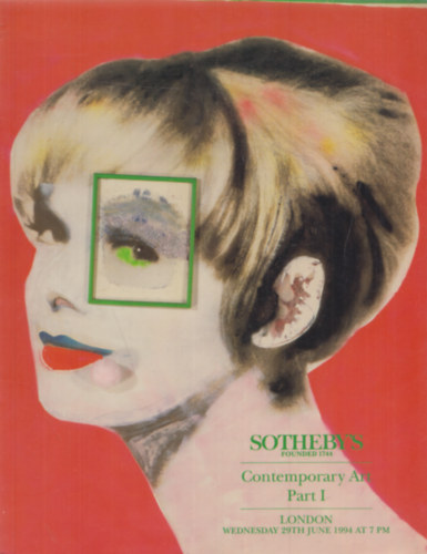 Sotheby's Contemporary Art Part I. (London - Wednesday 29th June 1994 at 7pm)