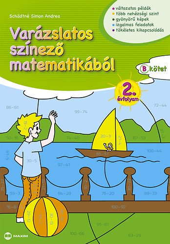 Schdtn Simon Andrea - Varzslatos sznez matematikbl 2. vfolyam B ktet