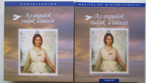 Alma Daniel - Timothy Wyllie - Andrew Ramer - Az angyalok tudj�k a v�laszt - Medit�ci�s gyakorlatokkal + Angyalnapl�m (2 m�)