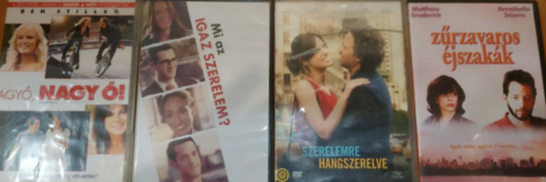 Mark Ruffalo, Ben Stiller, Michelle Monaghan, Matthew Broderick, Annabella Sciorra Keira Knightley - 4 db romantikus film: Agyő, nagy ő! + Mi az igaz szerelem? + Szerelemre hangszerelve + Zűrzavaros éjszakák