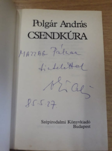 Polgr Andrs - Csendkra