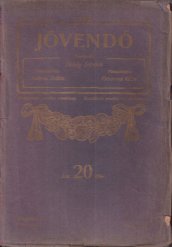 Bródy Sándor - Jövendő (1903. 1.évfolyam/17.szám)