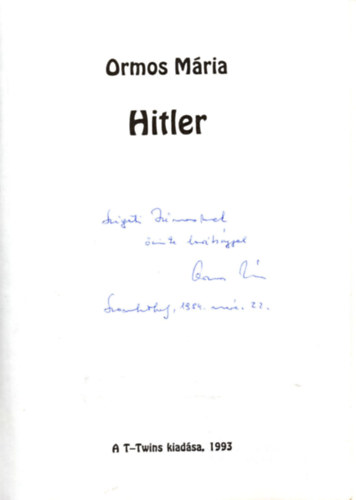 Ormos M�ria - Hitler