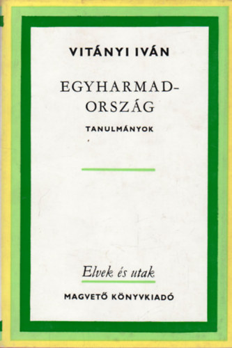 Vitnyi Ivn - Egyharmadorszg
