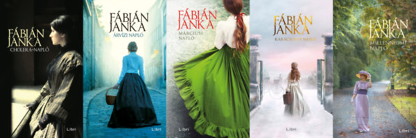 Fábián Janka, Fábián Janka, Fábián Janka, Fábián Janka, Fábián Janka Fábián Janka - A TELJES Napló sorozat: Cholera-napló (Napló 1.) + Árvízi napló (Napló 2.) + Márciusi napló (Napló 3.) + Karácsonyi napló - (Különleges kiadás) (Napló 4.) + Millenniumi napló (Napló 5.) (összesen 5 db könyv)