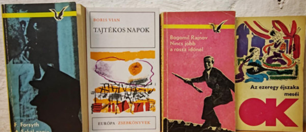 Frederick Forsyth, Rajnov Bogomil Boris Vian - Sz�rakoztat� irodalmi k�nyvcsomag