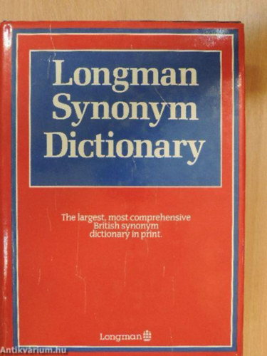 Longman Synonym Dictionary
