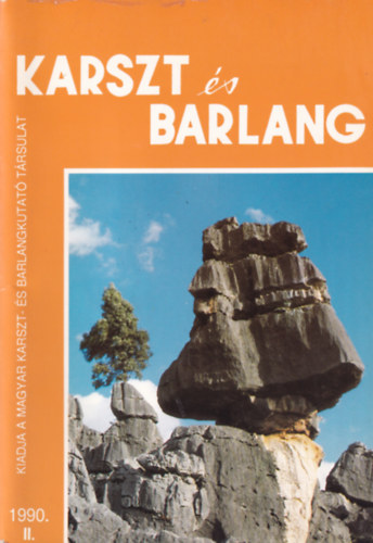 Balzs Dnes - Karszt s barlang 1990. II.