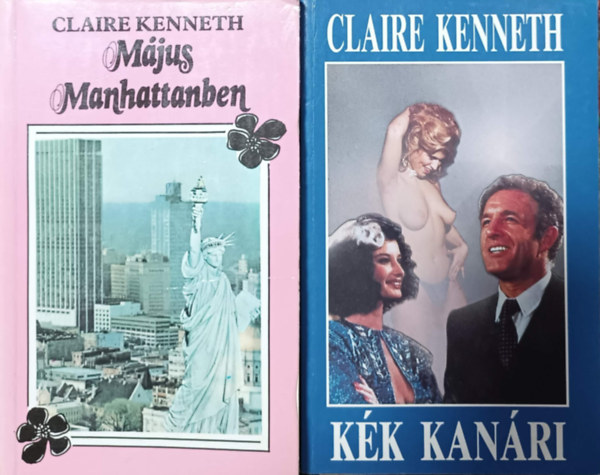 Claire Kenneth - 2 db knyv, Mjus Manhattanben, Kk kanri