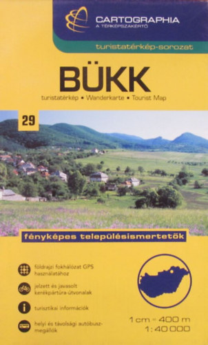 Bkk turistatrkp 1:40 000 (Cartographia turistatrkp-sorozat 29.)