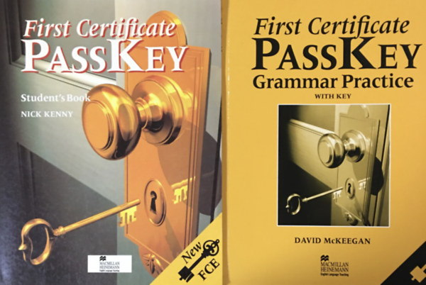 Nick Kenny David McKeegan - First Certificate Passkey Student's book + Grammar Prectice with key (2 ktet)