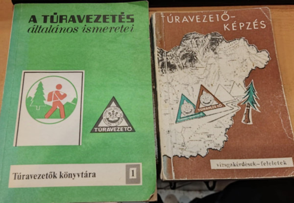 dr. Diviaczky Gyula Lőrinczi Géza - Faics Lajos - Thuróczy Lajos - 2 db A túravezetés általános ismeretei (Túravezetők könyvtára 1.) + Túrvezetőképzés (vizsgakérdések - feleletek)