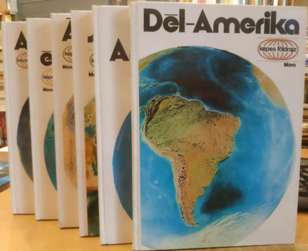 6 db K�pes F�ldrajz: Afrika + Ausztr�lia �s �ce�nia + �zsia + D�l-Amerika + �szak-Amerika + Szovjetuni�
