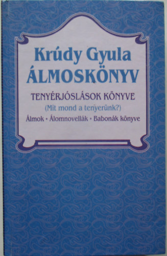 Krdy Gyula - lmosknyv - Tenyrjslsok knyve