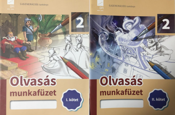 K�r�di Bence  (szerk.) - Olvas�s munkaf�zet 2. I-II.