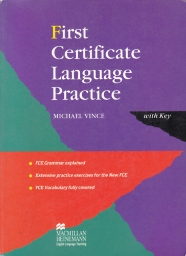 Michael Vince - First certificate language practice (with key)