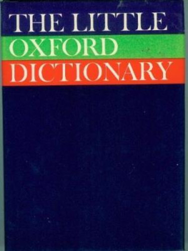 Ostler George - The Little Oxford Dictionary of Current English
