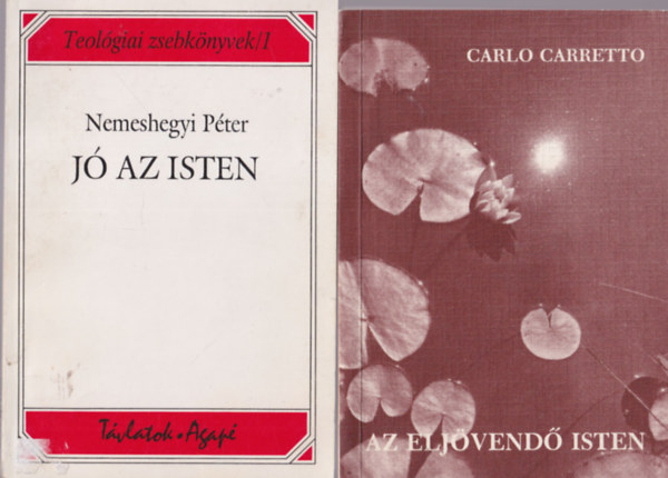 Nemeshegyi Pter S. J., Carlo Carretto Stolmr G. Ilona - 4 db vallsi knyv: Az eljvend Isten + J az Isten + Szntelenl imdkozzatok  + Az asszony, a hall, s a szeretet