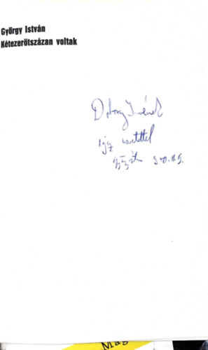 György István - Kétezerötszázan voltak