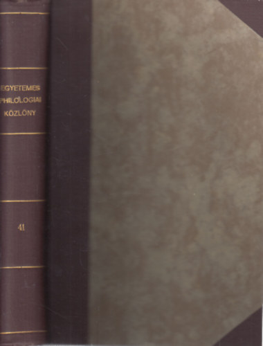 F�rster Aur�l Bleyer Jakab - Egyetemes philologiai k�zl�ny 1917. (41. �vfolyam, egybek�tve)