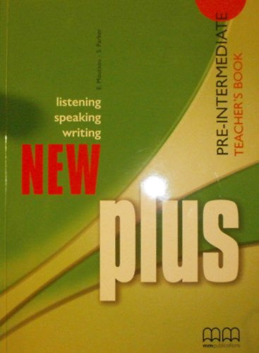 E. Moutsou - S. Parker - New Plus - Pre-Intermediate Teacher's Book