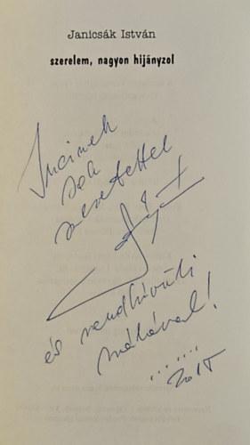 Janics�k Istv�n - Szerelem, nagyon hi�nyzol avagy kis magyar etnogr�cia (Laborfalvi Dzs�lia �let�r�sa)