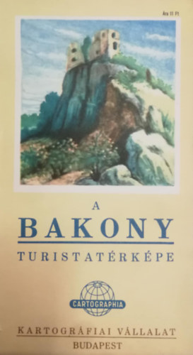 A Bakony turistatrkpe