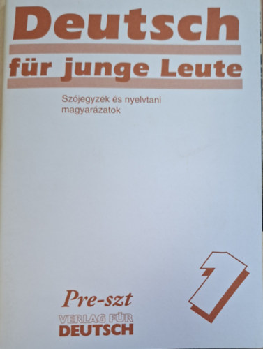 Roland Sch�pers - Deutsch f�r junge Leute 1.