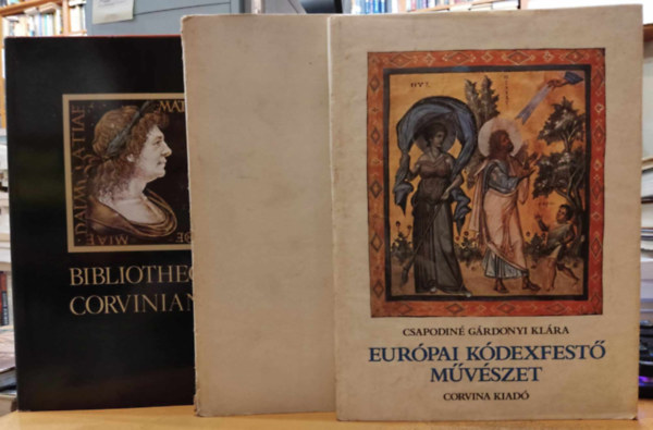 Eurpai kdexfest mvszet + Bibliotheca Corviniana + Magyar Anjou legendrium (3 ktet)