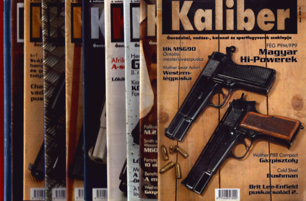 Kalm�r Zolt�n  (f�szerk.) - Kaliber 2003. teljes �vfolyam (12 sz�m)