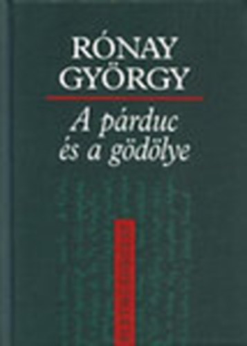 Rnay Gyrgy - A prduc s a gdlye (letmsorozat)
