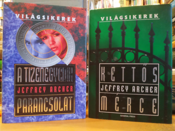 Jeffrey Archer - 2 db Jeffrey Archer: A tizenegyedik parancsolat + Ketts mrce