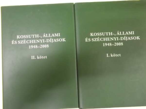 Gyuricza - Mritz - Szalay - Kossuth-, llami s Szchenyi-Djasok 1948-2008 (I.-II. ktet)