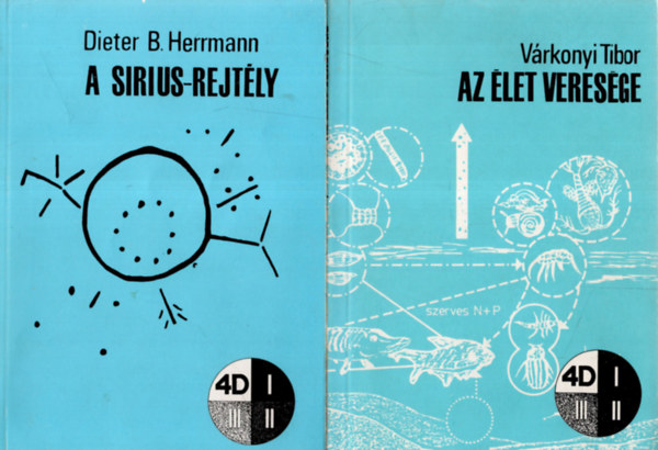 Dieter B. Herrmann Vrkonyi Tibor - 2 db Termszettudomny knyv A Az let veresge + A sirius-rejtly )