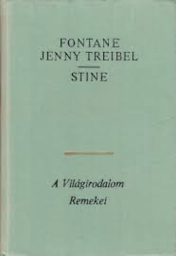 Theodor Fontane - Jenny Treibel, Stine