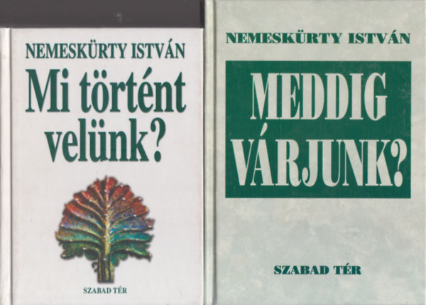 Nemeskürty István - Mi történt velünk? + Meddig várjunk? (2 mű)