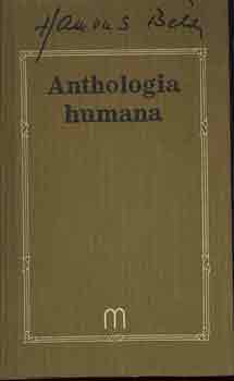 Hamvas Bla - Anthologia humana