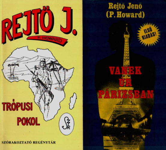 Rejt� Jen� - 2 db Rejt� Jen� egy�tt: Vanek �r P�rizsban, Tr�pusi pokol.