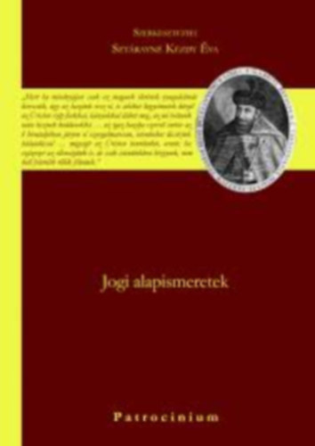 Sztrayn Kzdy va - Jogi alapismeretek - blcsszeknek s trsadalomtudsoknak