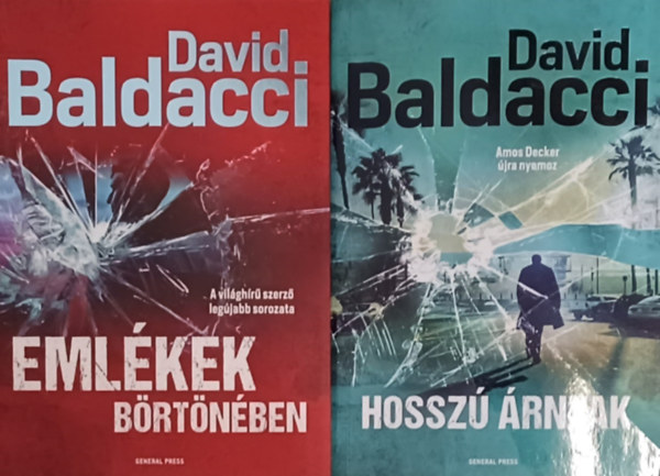 David Baldacci - 2 db Amos Decker regny: Emlkek brtnben + Hossz rnyk