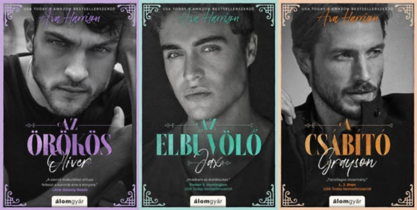 Ava Harrison - A Price dinasztia 1-3.: Az rks - Oliver + A csbt - Grayson + Az elbvl - Jax
