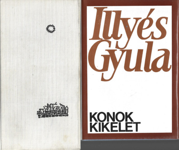 2 db k�nyv,  Gy�ni G�za: Csak egy �jszak�ra, Illy�s Gyula: Konok kikelet