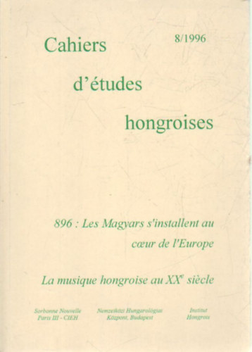 Cahiers d'tudes hongroises