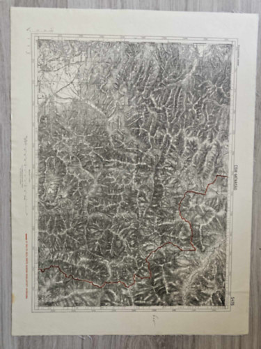 Csik-M�nas�g t�rk�p 1:75.000