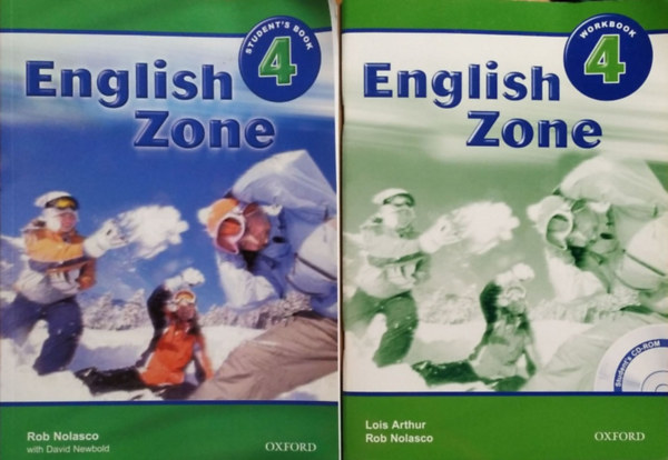 Rob Nolasco - Lois Arthur - David Newbold - English Zone 4 - Student's Book + Workbook with Student's CD-ROM (2 k�tet)