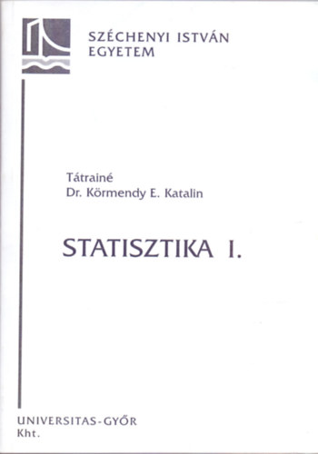 T�train� Dr. K�rmendy E. Katalin - Statisztika I.