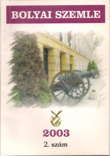 Bolyai szemle 20003/2.szm