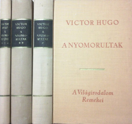 Victor Hugo - A nyomorultak I-III.