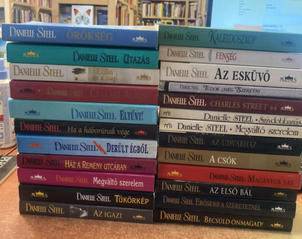 Danielle Steel - 24 db Daniel Steel regény